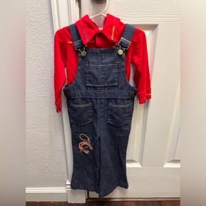 Vintage Carter’s Overalls Cowboy Western Kids